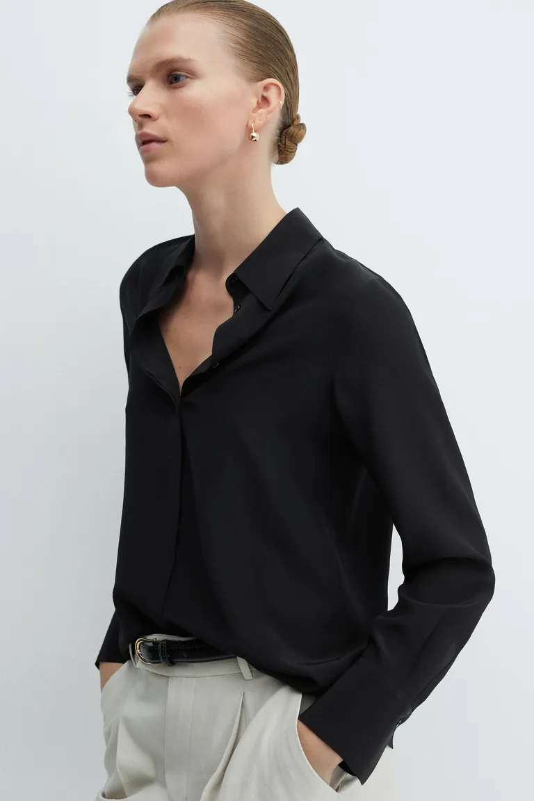 Camisa fluida regular de Mango en Camisas para argentina