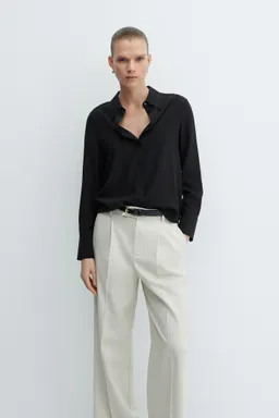 Camisa fluida regular de Mango en Camisas para argentina