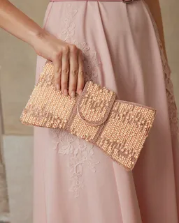 Clutch con lazo y perlas de Motf en Bolsos y Carteras para argentina