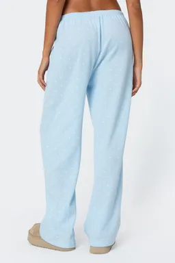 Pantalón gofre estampado floral de Edikted en Pantalones para argentina