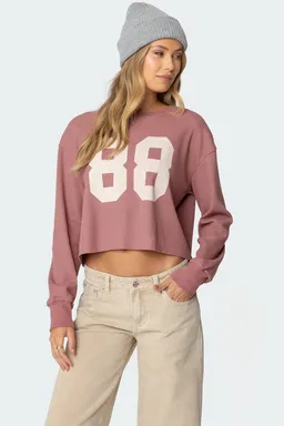Remera manga larga waffle de Edikted en Buzos y Sweaters para argentina