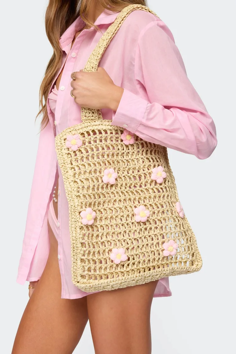 Bolso tote crochet oopsy daisy de Edikted en Bolsos y Carteras para argentina