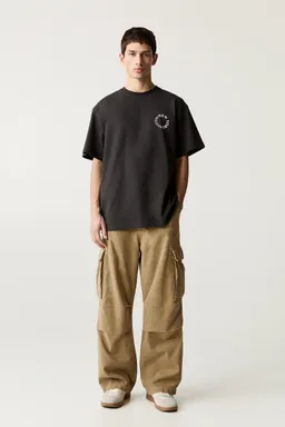 Cargo baggy lavado de Pull&Bear en Pantalones para argentina