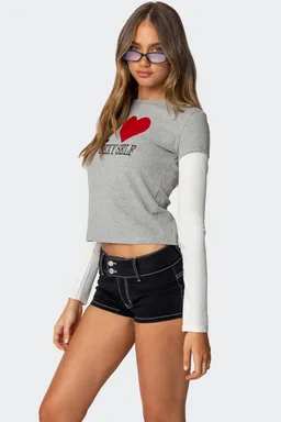 Remera manga larga capas de Edikted en Remeras para argentina