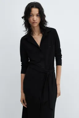 Vestido camisero con cinturón de Mango en Vestidos para argentina