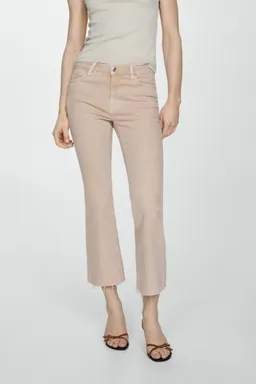 Jeans sienna flare crop de Mango en Pantalones para argentina