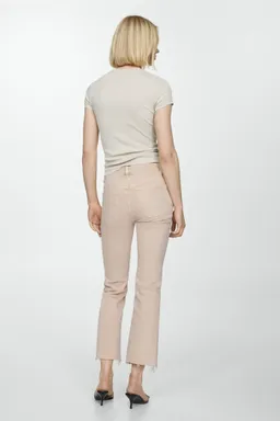 Jeans sienna flare crop de Mango en Pantalones para argentina