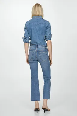 Jeans sienna flare crop de Mango en Pantalones para argentina