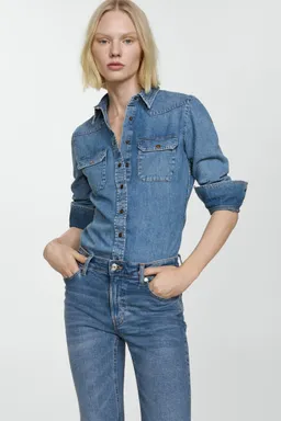 Jeans sienna flare crop de Mango en Pantalones para argentina
