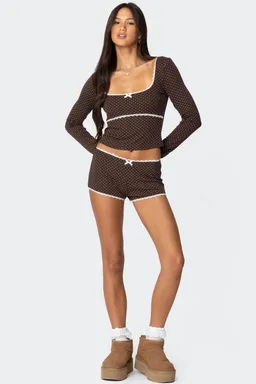 Top juliana con lunares de Edikted en Tops para argentina