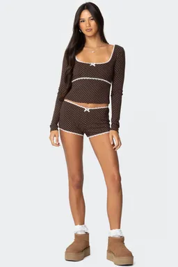 Top juliana con lunares de Edikted en Tops para argentina