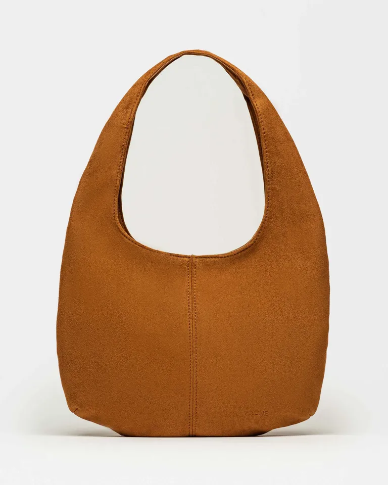 Cartera al hombro de mujer en efecto gamuza de Prüne en Bolsos y Carteras para argentina