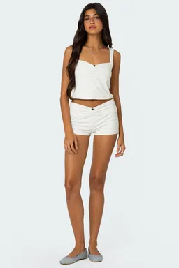 Musculosa cassi fruncida de Edikted en Tops para argentina