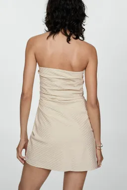 Vestido rayas drapeado de Mango en Vestidos para argentina