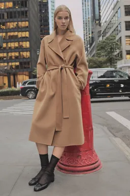 Abrigo handmade con cinturón de Mango en Chaquetas para argentina