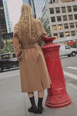 Abrigo handmade con cinturón de Mango en Chaquetas para argentina