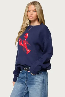 Sweater tejido dont shellfish de Edikted en Buzos y Sweaters para argentina