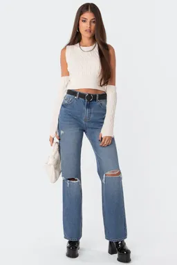 Jeans tiro alto lori de Edikted en Pantalones para argentina