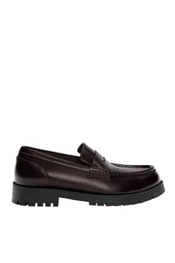 Mocasines burdeos de Pull&Bear en Mocasines y Náuticos para argentina