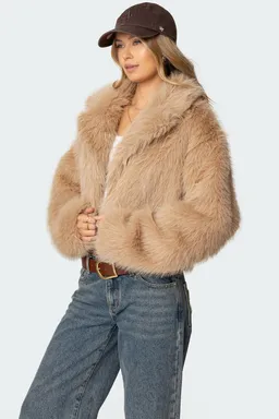 Campera sierra piel sintética de Edikted en Chaquetas para argentina