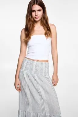 Falda larga estampada de Mango Teen en Faldas para argentina