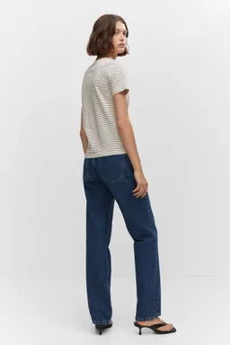 Camiseta fruncida algodón de Mango en Remeras para argentina