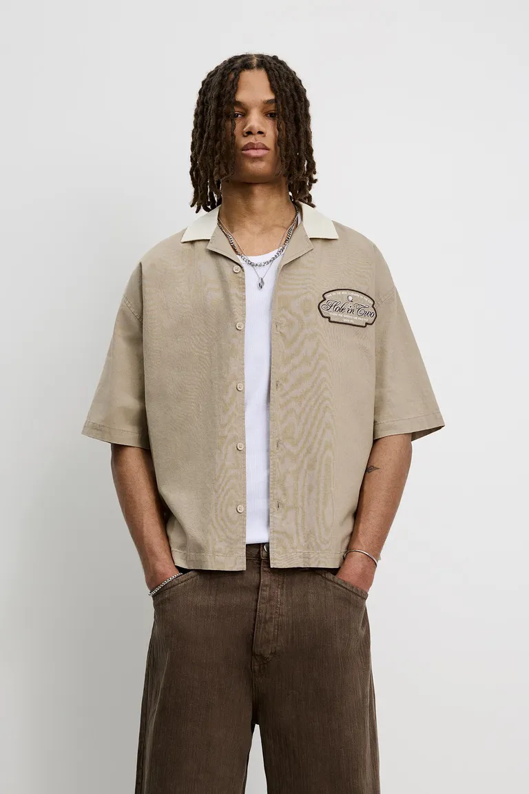 Camisa golf manga corta de Pull&Bear en Camisas para argentina