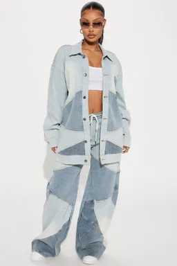 Shacket denim better shape up de Fashion Nova en Chaquetas para argentina