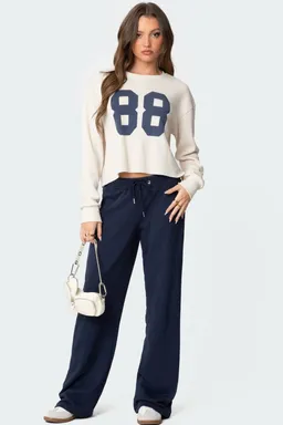 Pantalón jogging recto quinn de Edikted en Pantalones para argentina