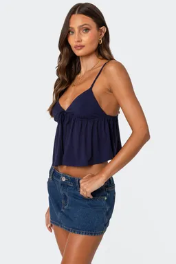 Tank top babydoll sunrise de Edikted en Tops para argentina