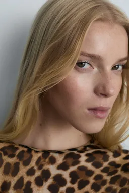 Blusa estampado leopardo de Mango en Blusas para argentina