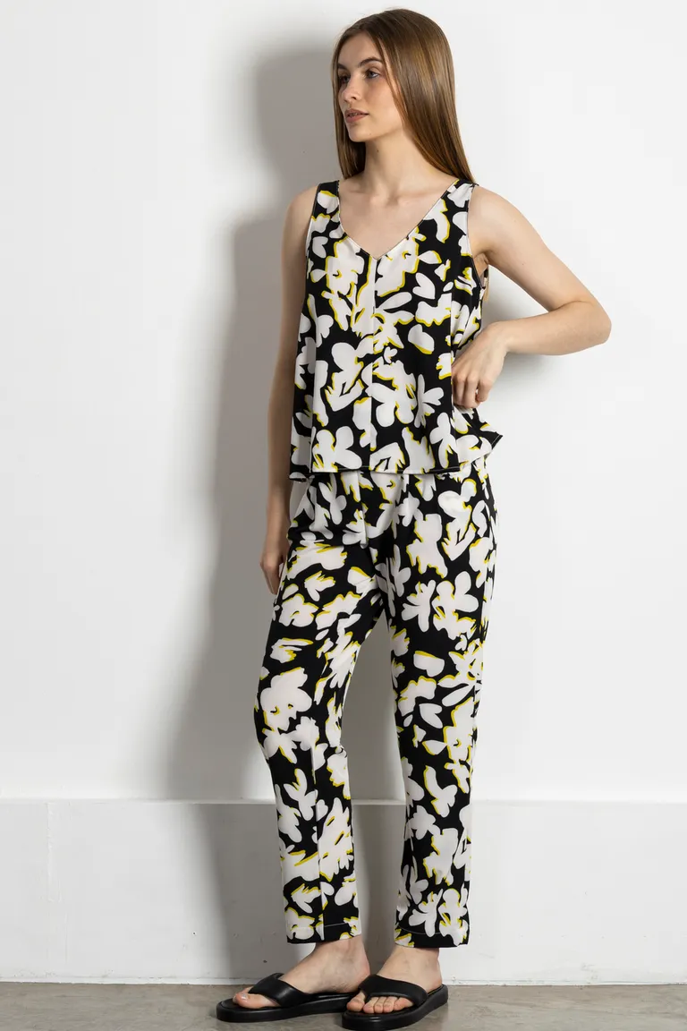 Mono estampado de diseño con escote en V para mujer de Kill en Blusas para argentina