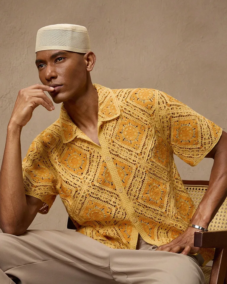 Remera tejida a crochet de Aknotic en Camisas para argentina