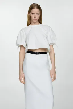 Blusa manga abullonada de Mango en Blusas para argentina