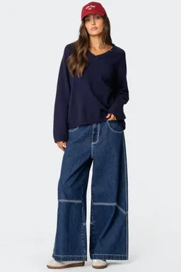 Sweater oversized cuello martha de Edikted en Buzos y Sweaters para argentina