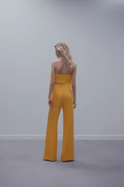 Top bandeau con plumas de Mango en Tops para argentina
