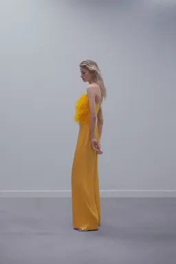 Top bandeau con plumas de Mango en Tops para argentina