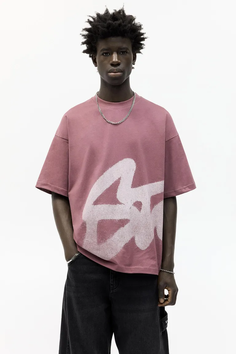 Camiseta gráfico graffiti de Pull&Bear en Remeras y Polos para argentina