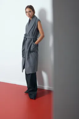 Tapado chaleco oasis oversize de Audaz en Tapados para argentina