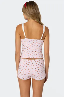 Musculosa estampada frutillas de Edikted en Pijamas y Sleepwear para argentina