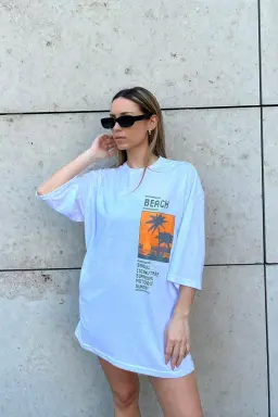 Remera oversize beach unisex de Leonax en Remeras para argentina