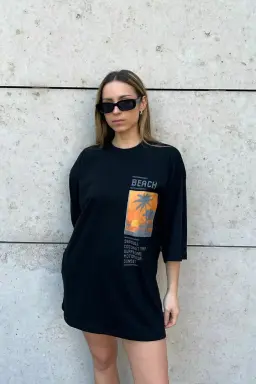 Remera oversize beach unisex de Leonax en Remeras para argentina