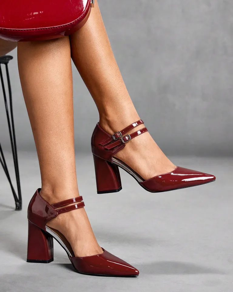 Tacones bloque vintage mujer de Cuccoo en Zapatos con Tacos para argentina