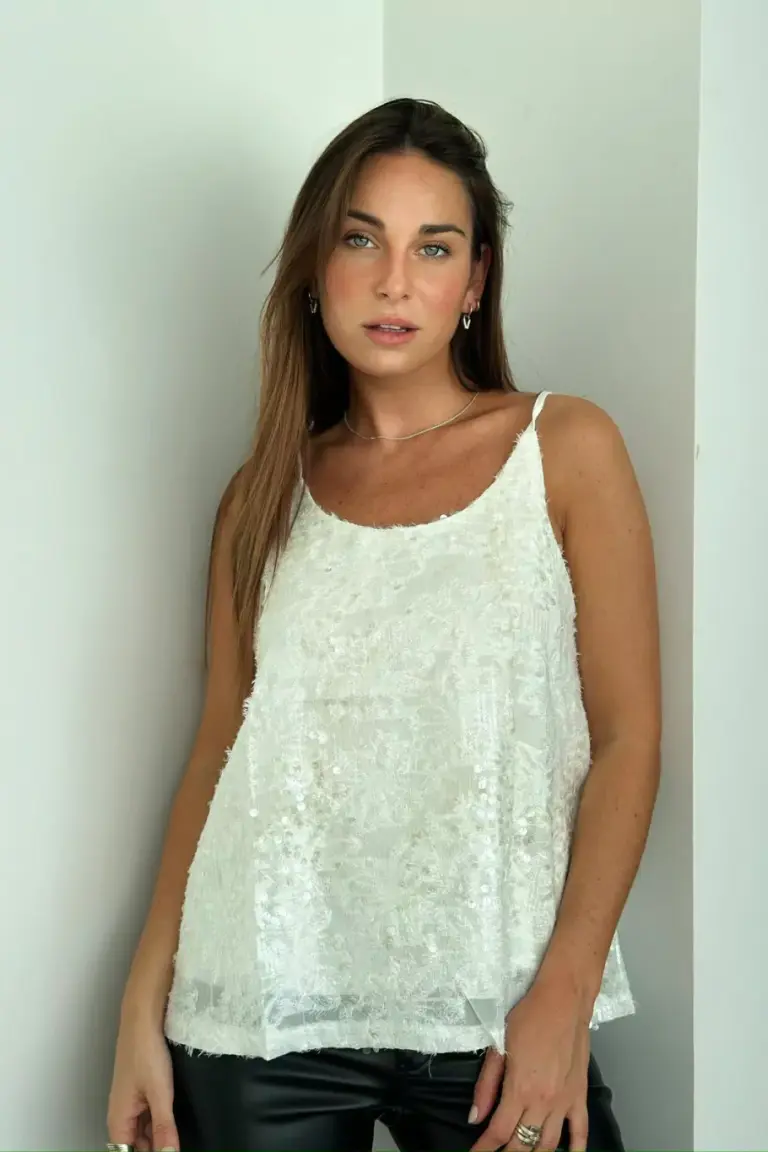 Blusa Encaje Elegante de Leonax en Blusas para argentina