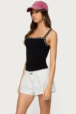 Musculosa encaje leilani lazos de Edikted en Tops para argentina