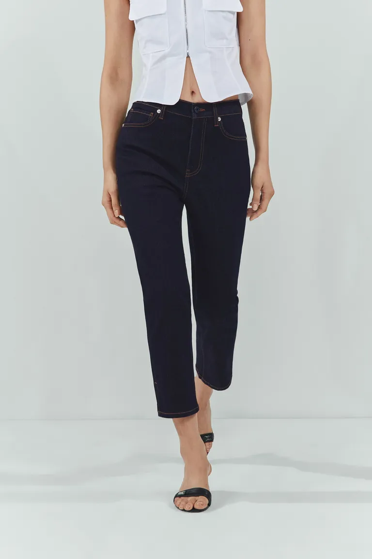 Jeans capri abertura lateral de Mango en Pantalones para argentina