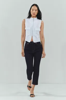 Jeans capri abertura lateral de Mango en Pantalones para argentina