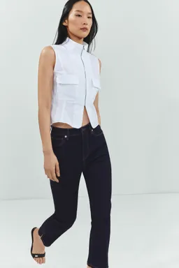 Jeans capri abertura lateral de Mango en Pantalones para argentina