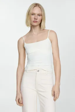 Jeans catherin culotte tiro alto de Mango en Pantalones para argentina