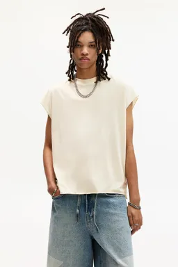 Remera sin mangas lavada de Pull&Bear en Remeras y Polos para argentina